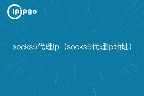 socks5代理ip（socks5代理ip地址）