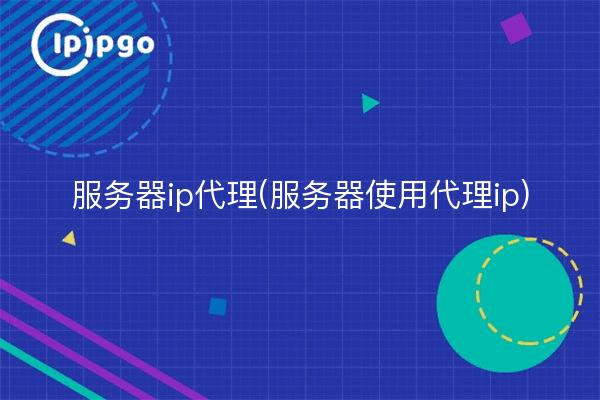 服务器ip代理(服务器使用代理ip)