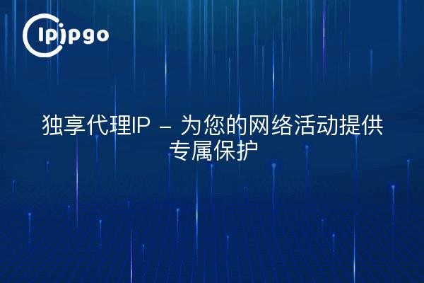 Exklusive Proxy IP - Spezieller Schutz für Ihre Online-Aktivitäten