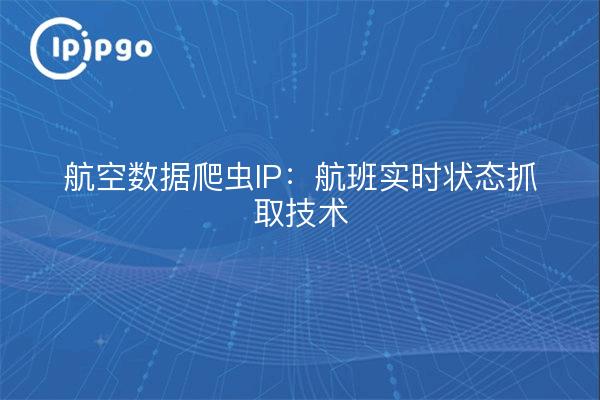 Aviation Data Crawler IP: Tecnología de rastreo del estado de los vuelos en tiempo real
