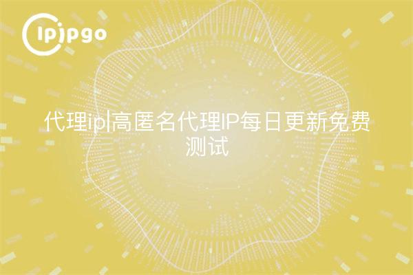 Proxy IP|Hochanonyme Proxy IP täglich aktualisiert kostenlos testen