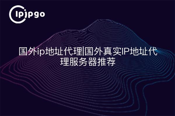 Domestic ip address proxy | Domestic real IP address proxy server recommendations