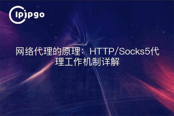 Grundsätze des Web-Proxys: Erläuterung der Arbeitsmechanismen des HTTP/Socks5-Proxys