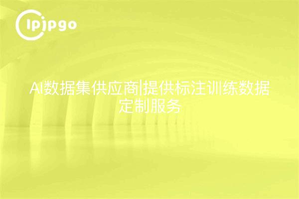 AI Dataset Provider|Provides customized services for annotated training data