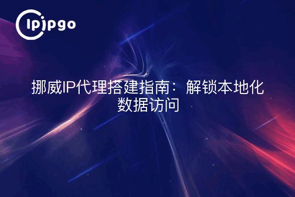 挪威IP代理搭建指南:解锁本地化数据访问