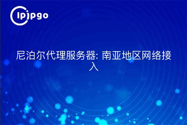 Serveur proxy pour le Népal : South Asia Network Access