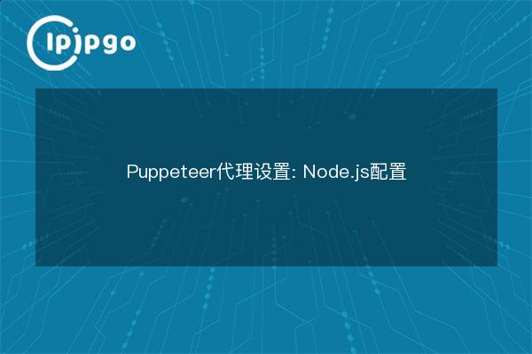 Puppeteer Proxy Settings: Node.js Configuration - IPIPGO