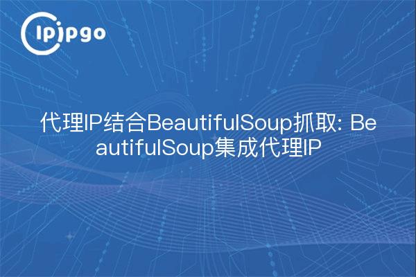 Proxy IP kombiniert mit BeautifulSoup Crawl: BeautifulSoup Integrated Proxy IP