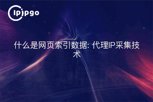 Qu'est-ce que l'indexation de données sur le web : technologie de capture d'IP par proxy