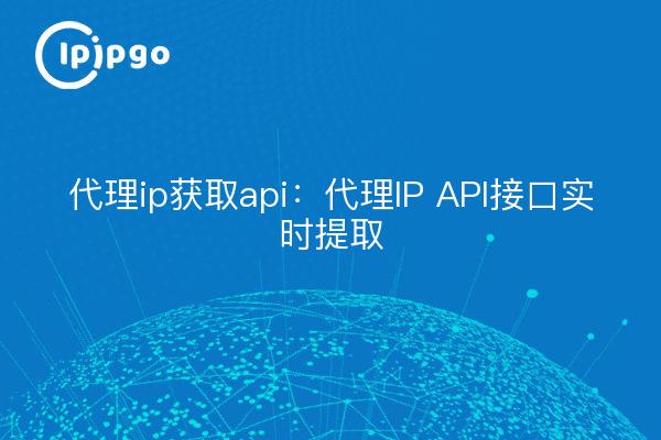 Proxy ip get api: proxy ip interfaz API extracción en tiempo real