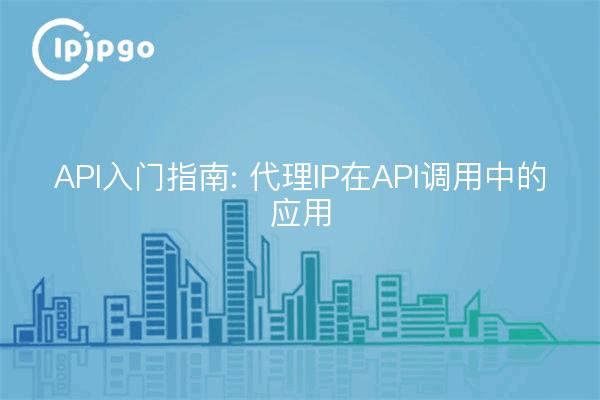 API入门指南: 代理IP在API调用中的应用