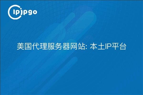 Sitios proxy de EE.UU.: Plataformas IP locales