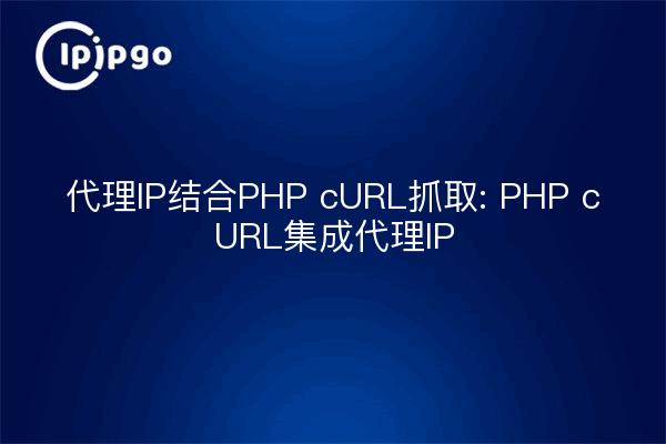 IP proxy combinada con el crawler PHP cURL: IP proxy integrada en PHP cURL
