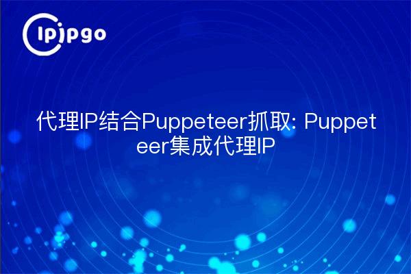 代理IP结合Puppeteer抓取: Puppeteer集成代理IP