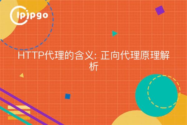 HTTP Proxy Meaning: Forward Proxy Principles Explained