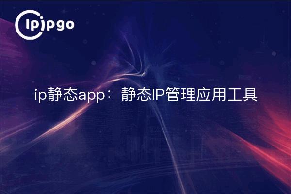 ip静态app：静态IP管理应用工具