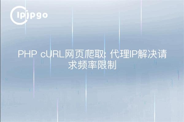 PHP cURL Web Crawling : Proxy IP pour résoudre les limitations de fréquence des requêtes
