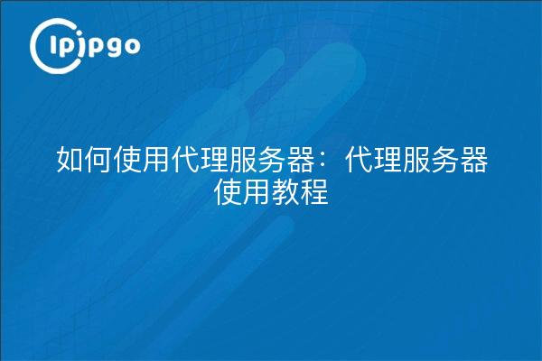 Cómo utilizar un servidor proxy: Tutorial sobre el uso de un servidor proxy