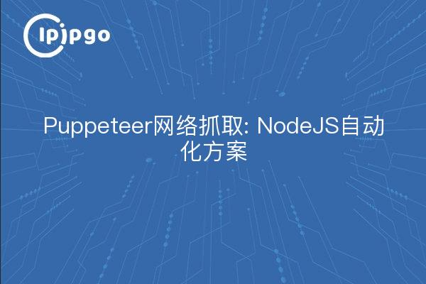 Puppeteer网络抓取: NodeJS自动化方案