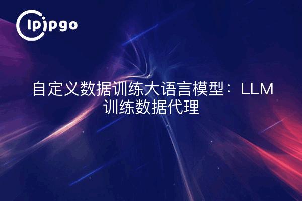 自定义数据训练大语言模型：LLM训练数据代理