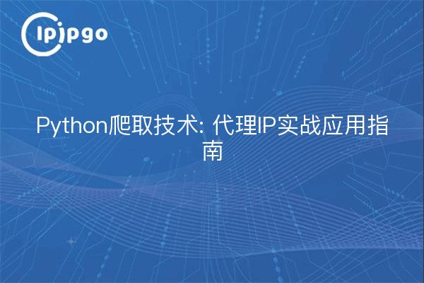 Python爬取技术: 代理IP实战应用指南