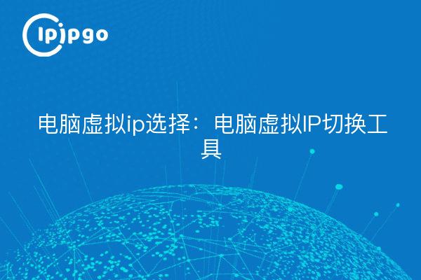 Computer virtual ip selection: computer virtual ip switching tool