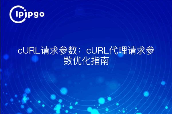 cURL-Anfrageparameter: Anleitung zur Optimierung der cURL-Proxy-Anfrageparameter