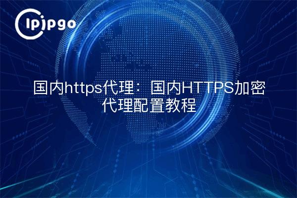 Proxy https doméstico: tutorial de configuración del proxy doméstico de encriptación HTTPS