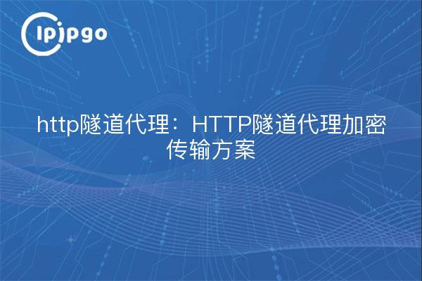 HTTP Tunnel Proxy: HTTP Tunnel Proxy Encrypted Transmission Solution