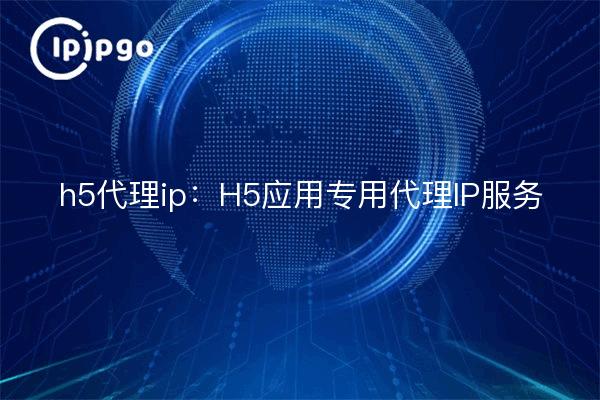 h5 proxy ip : service de proxy IP dédié à l'application H5