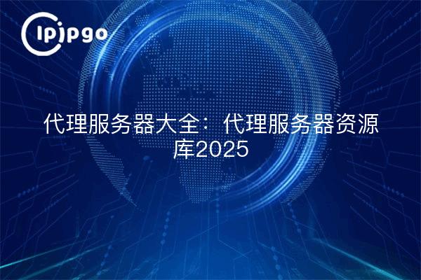 代理服务器大全：代理服务器资源库2025