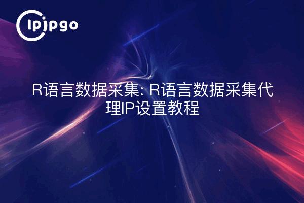 Recopilación de datos en lenguaje R: Tutorial de configuración del proxy IP para la recopilación de datos en lenguaje R