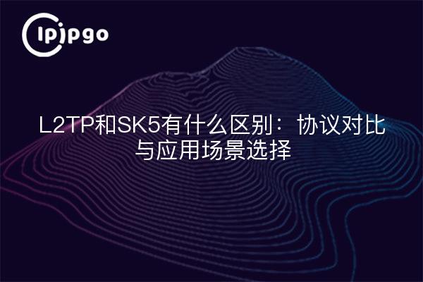L2TP和SK5有什么区别：协议对比与应用场景选择