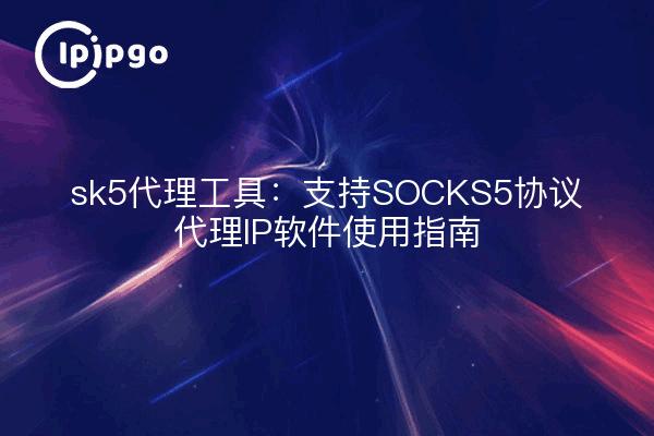 sk5代理工具：支持SOCKS5协议代理IP软件使用指南