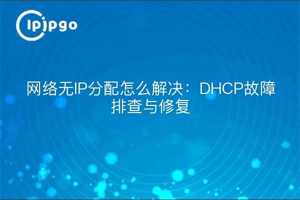 网络无IP分配怎么解决:DHCP故障排查与修复