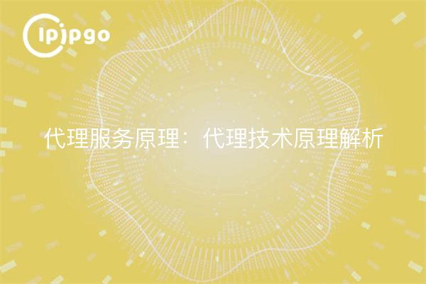 Principles of Proxy Services: Analysis of the Principles of Proxy Technology