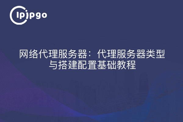 Web Proxy Server: Proxy Server Types and Build Configuration Basic Tutorial