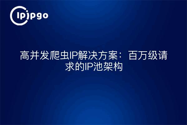 Solution IP Crawler hautement concurrentielle : architecture de pool IP pour des millions de requêtes