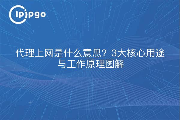 What does Proxy Internet mean and how does it work?