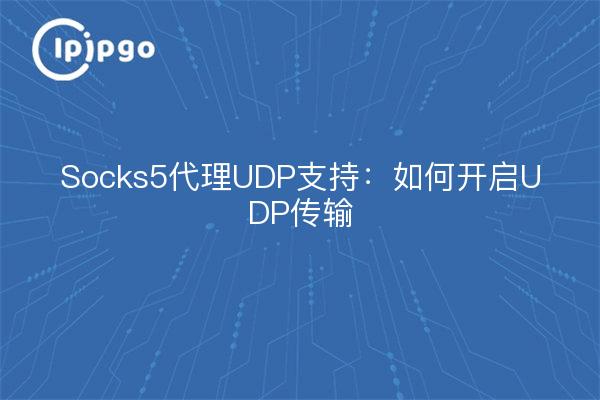 Socks5代理UDP支持：如何开启UDP传输