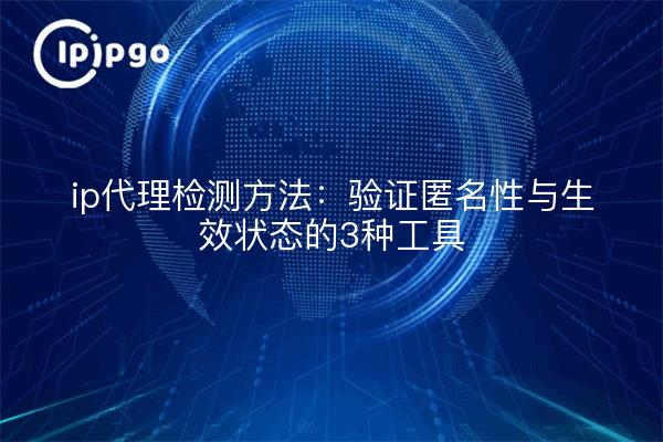 Métodos de detección de proxy IP: 3 herramientas para verificar el anonimato y el estado activo