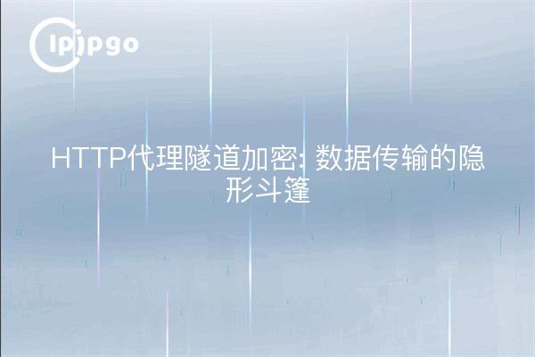 HTTP代理隧道加密: 数据传输的隐形斗篷