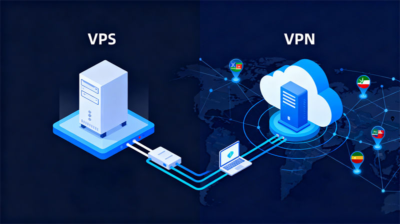 一文讲透VPS与VPN的区别，做TikTok为什么必须用原生住宅静态IP1