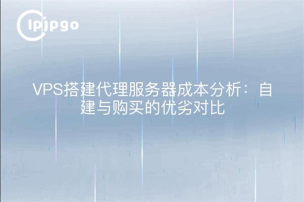VPS搭建代理服务器成本分析:自建与购买的优劣对比