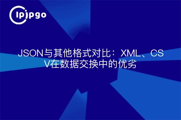 JSON与其他格式对比：XML、CSV在数据交换中的优劣