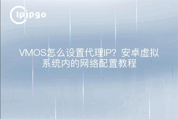 VMOS怎么设置代理IP?安卓虚拟系统内的网络配置教程