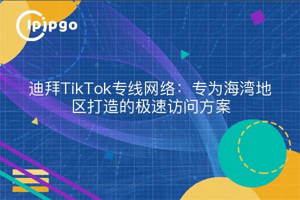 迪拜TikTok专线网络：专为海湾地区打造的极速访问方案