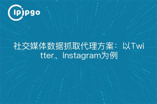 社交媒体数据抓取代理方案：以Twitter、Instagram为例