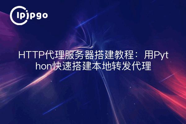 HTTP代理服务器搭建教程：用Python快速搭建本地转发代理