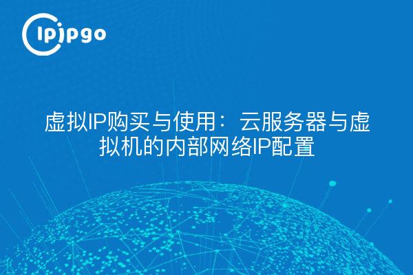 虚拟IP购买与使用：云服务器与虚拟机的内部网络IP配置